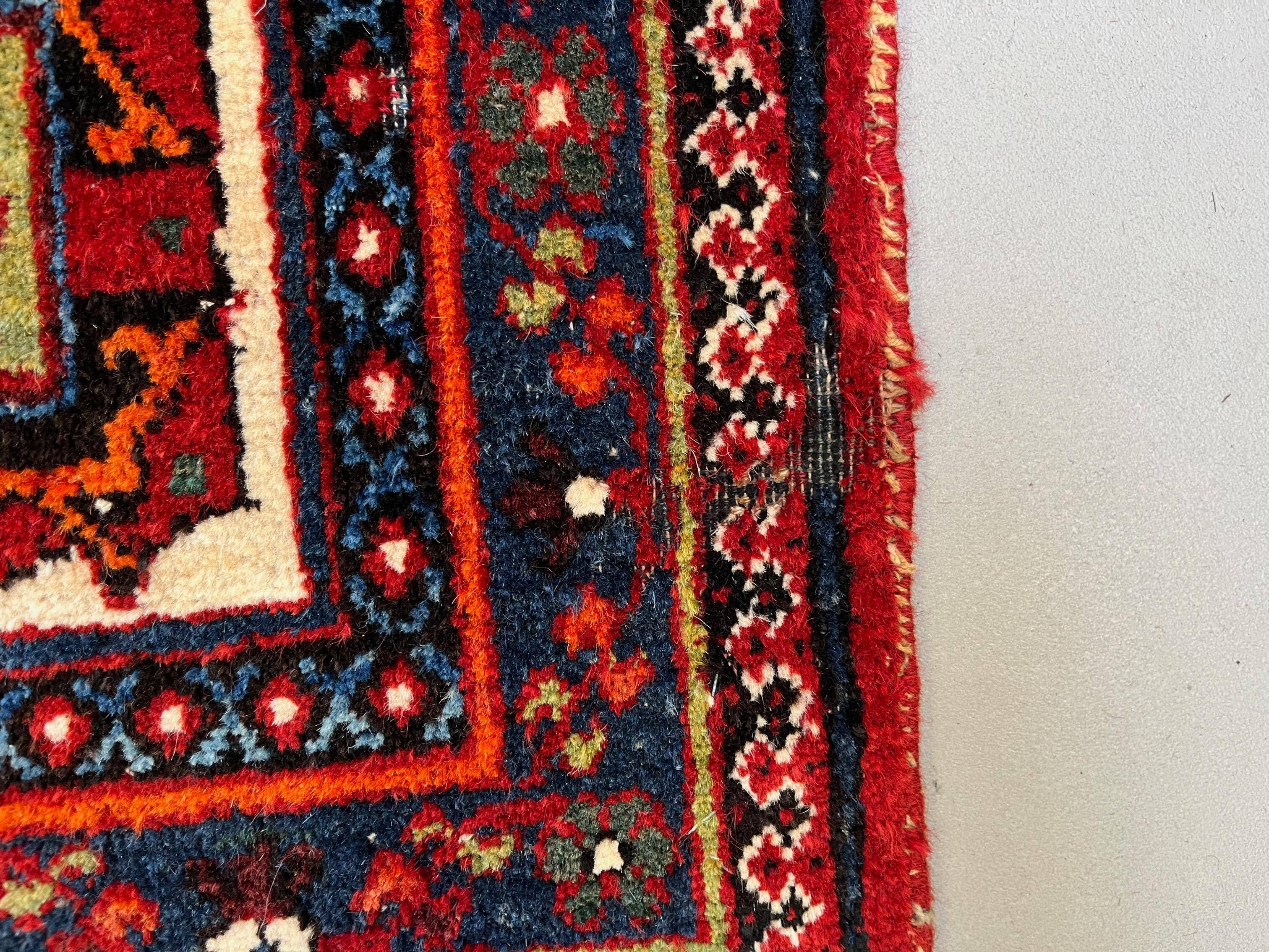 Vintage Persian Meymeh Rug, Wool Oriental HandMade Rug 328x236 cm