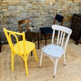 Set of 8 mismatched chairs