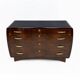Art Deco Italian Thuja Root Curved Chest of Drawers, 1930s