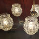 Suspension 50s/60s Arlus in brass and glass