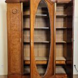 Louis XVI Style Library Cabinet In Marquetry