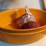 Duo of enamelled cast iron dishes Made in France LE CREUSET vintages