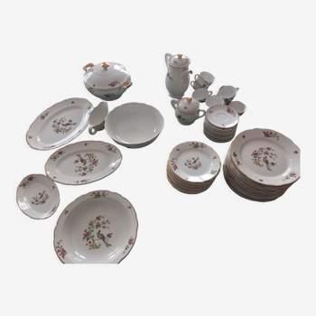 Digoin and Sarreguemine earthenware service