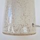 Vintage beige ceramic lamp speckled