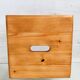 Rustic stool in solid pine