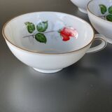 6 vintage coffee cups