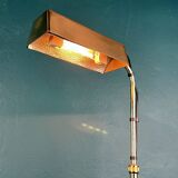 Italian brass floor lamp from the mid-century by Relux Milano, 1970s.