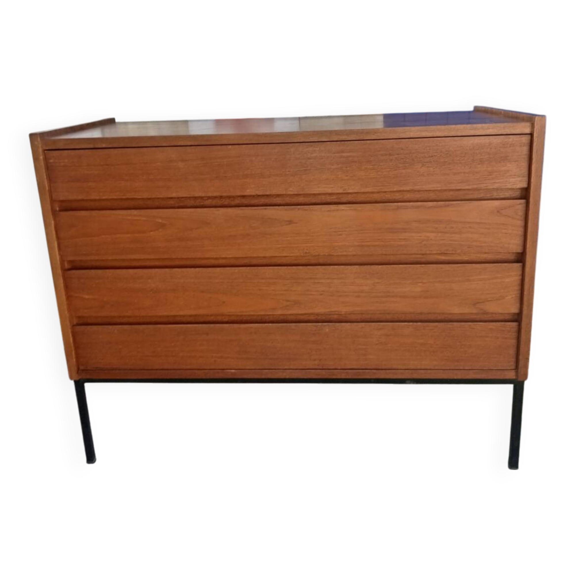 Vintage teak chest of drawers