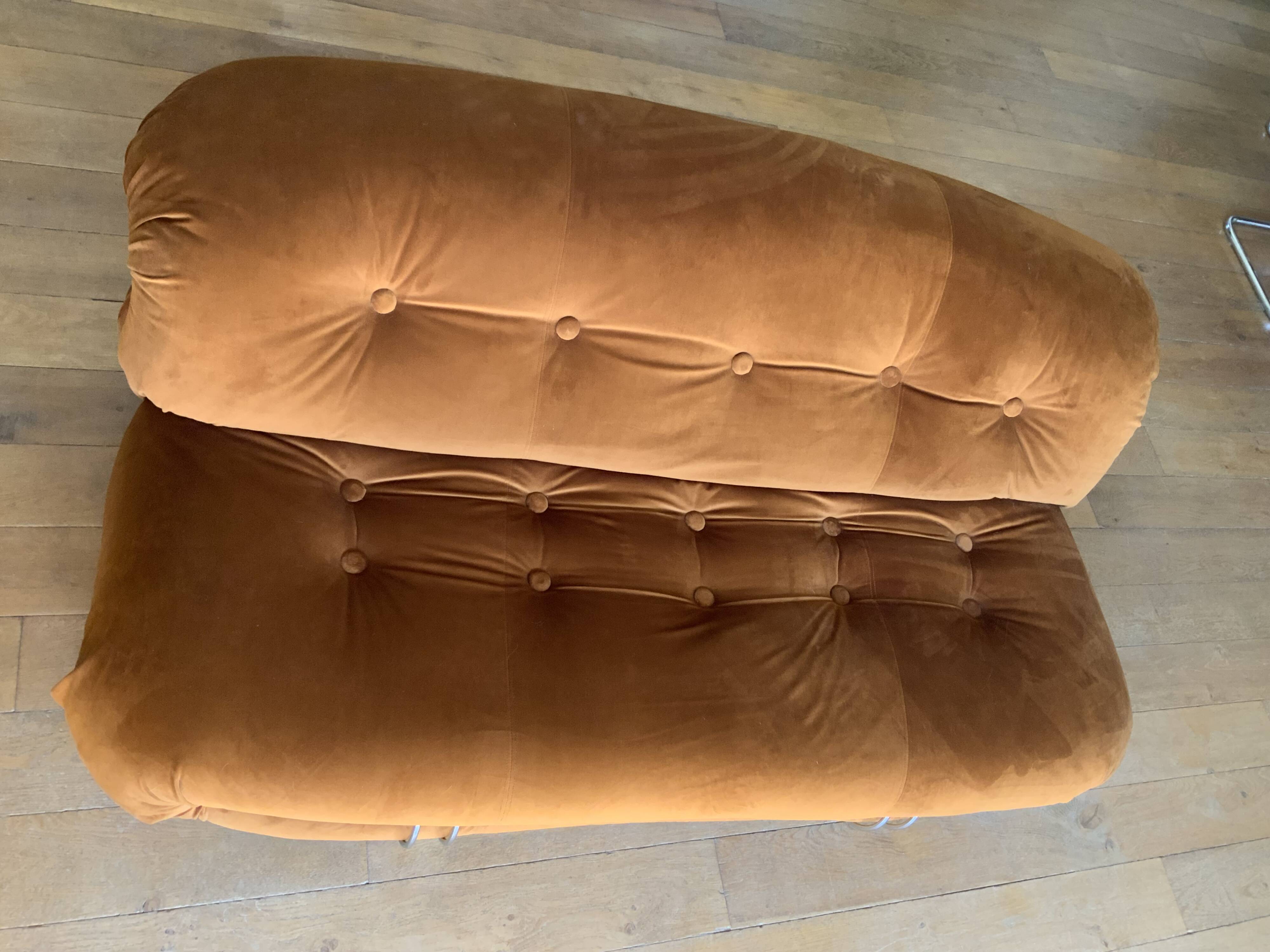 Soriana sofa by Afra & Tobia Scarpa for Cassina
