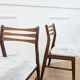 2 minimalist vintage Scandinavian chairs