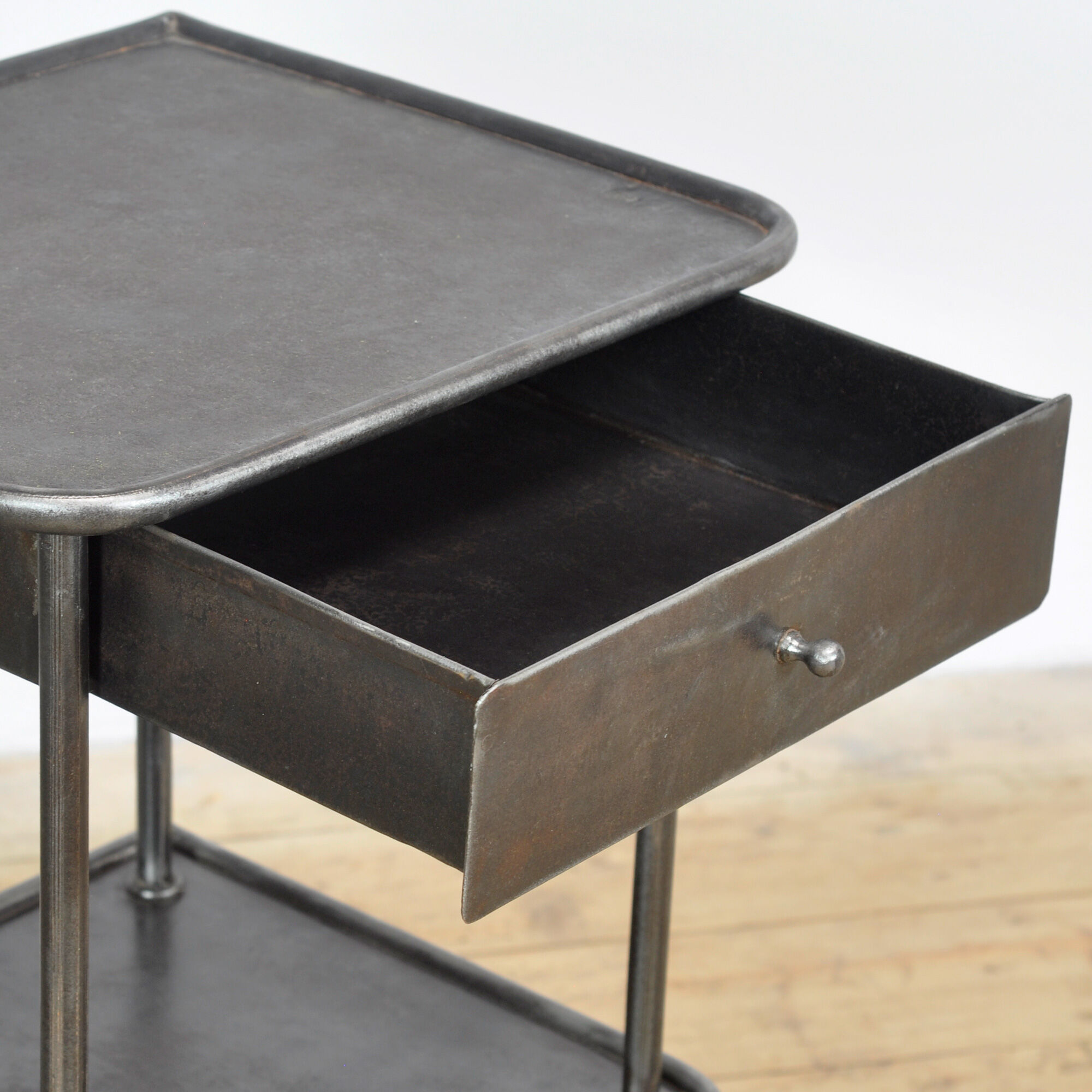 Iron bedside table, 1910s