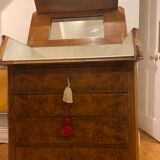 Meuble lavabo en bois et marbre / Commode