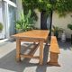 Grande table de ferme avec son banc