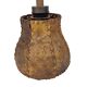 Scissor lamp | Harmonica lamp | wall lamp | vintage | oak | pig's bladder |