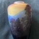 Gallé Blue Line Vase from the Vosges