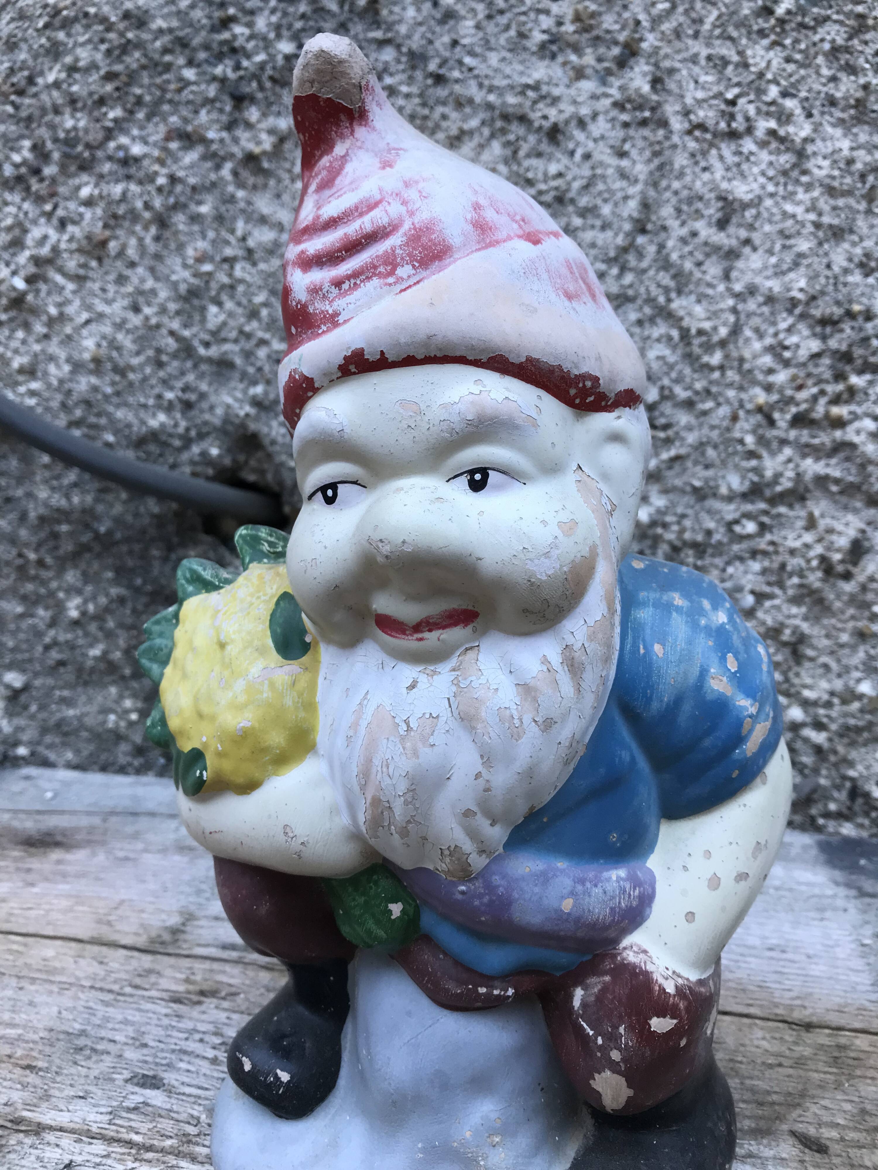 Vintage garden gnome