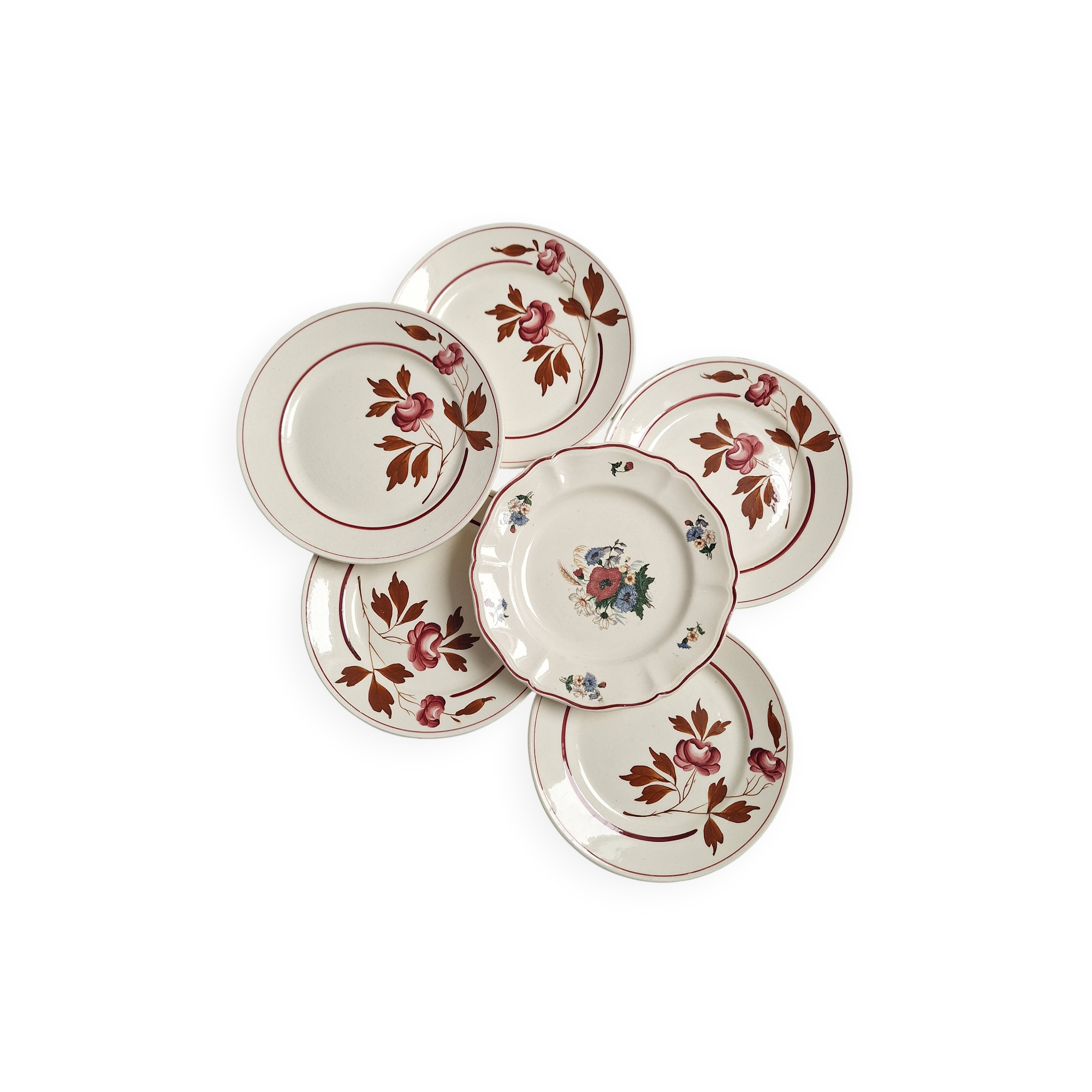 Luneville dessert plates