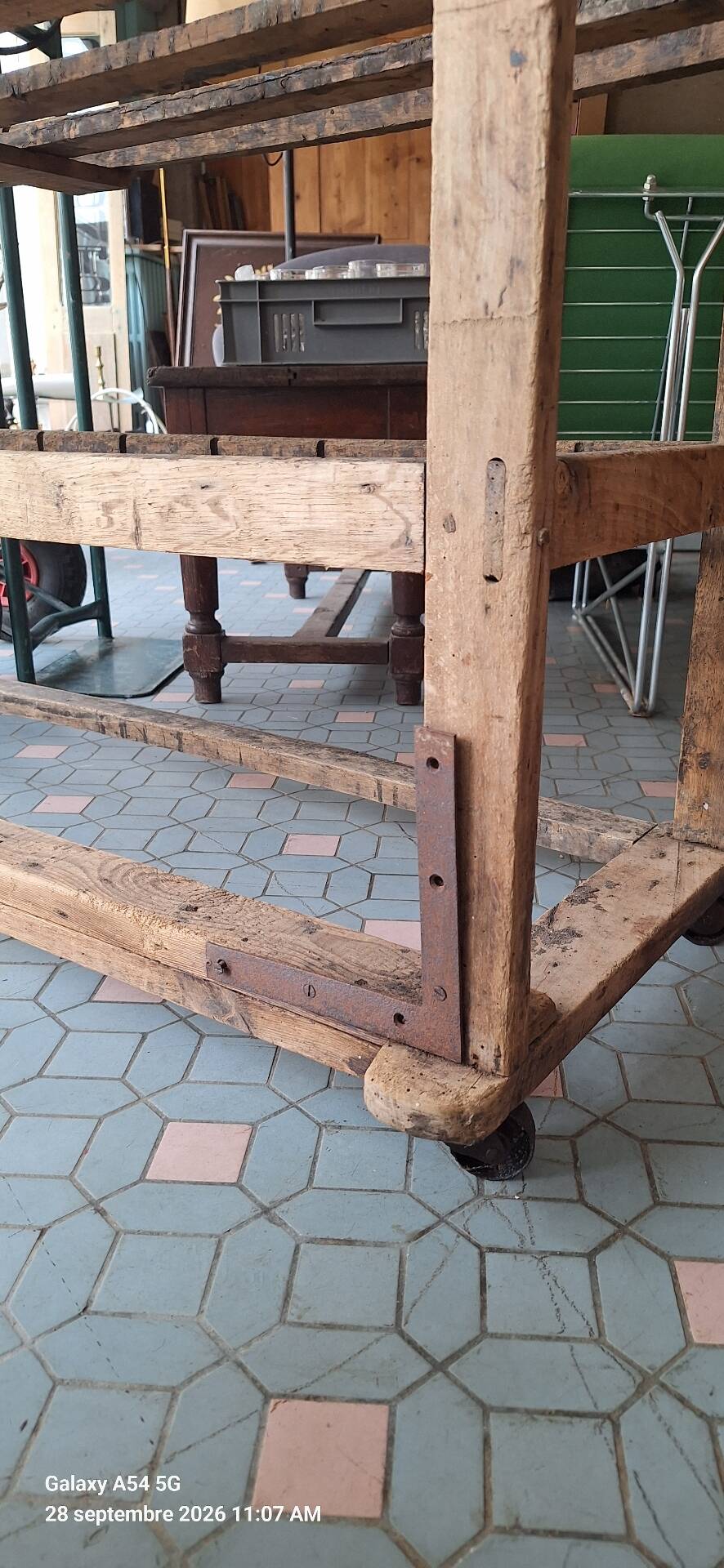 industrial cart old factory