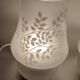 Paire des lampes de table en cristal. Espagne années 1990.