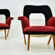 Fauteuils vintage conçus par Miroslav Navrátil, 1969