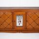 Art Deco oak buffet with crossbars, France, 1940s