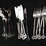 18-piece steel cutlery set