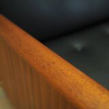 Mahogany sofa, Norwegian design, 1960s, designer: Ingmar Relling