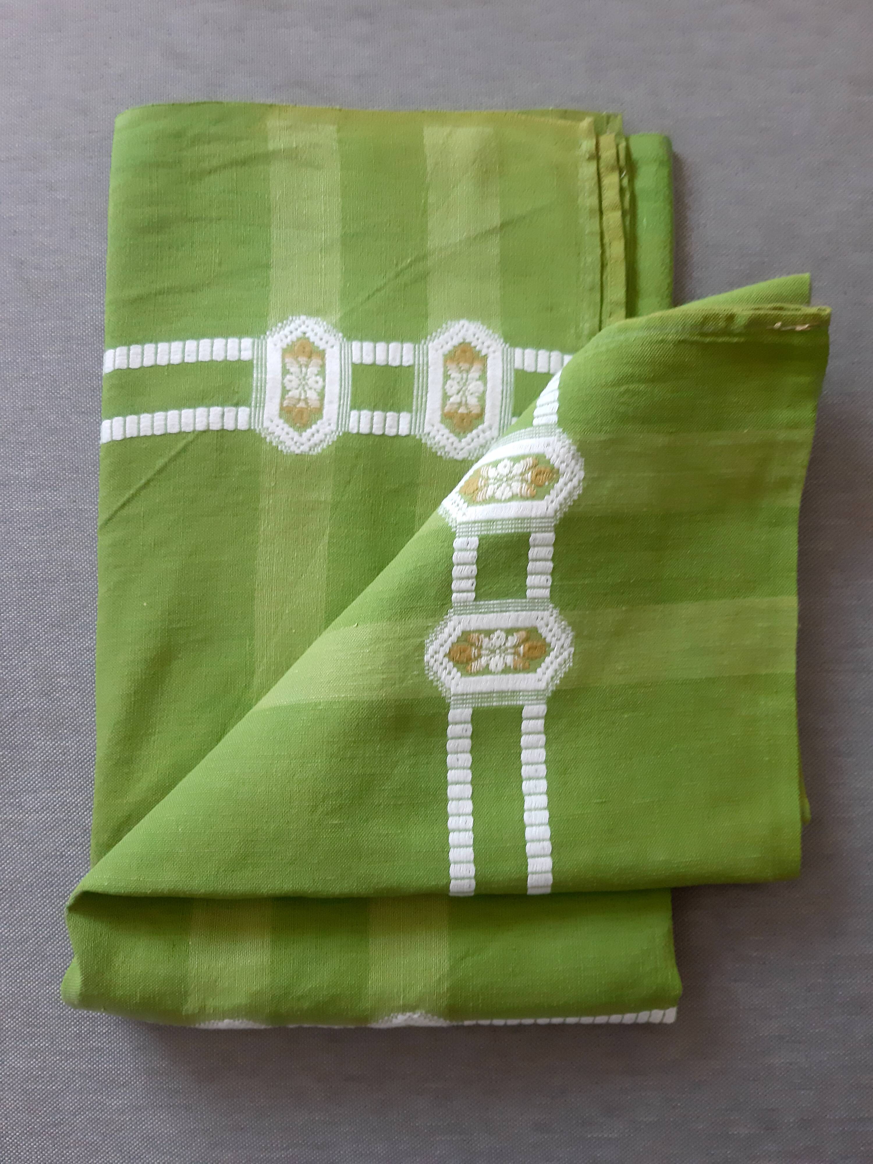 Cotton linen tablecloth 190 x 150