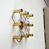 Vintage German wall lamp Hollywood Regency by Gaetano Sciolari for Leola, 1970s.