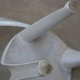 Chaise cossue en résine années 70