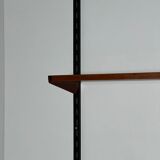 Set of 3 teak shelves by Kai Kristiansen for Feldballes Møbler 60s