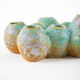 Ceramic vase – flower frog, Danish design, 1960s, made in Denmark