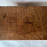 Small old wooden haberdashery chest of drawers, 3 drawers