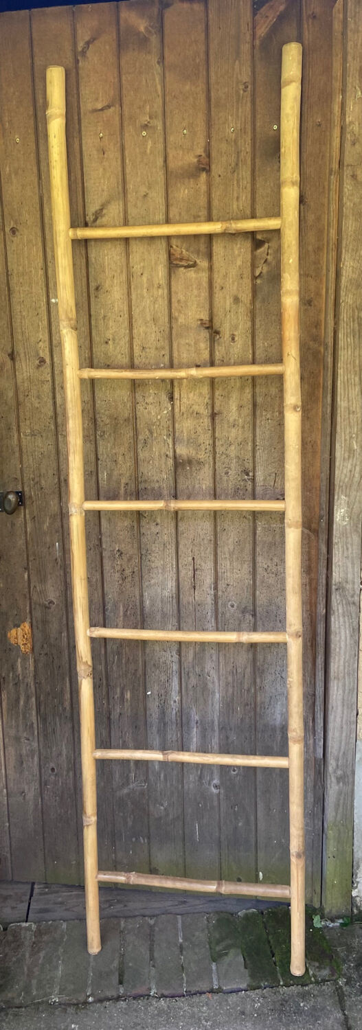 Large bamboo ladder
