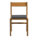 Chaise en Acajou Blond par André Sornay, circa 1960