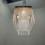 Murano Glass Rod Ceiling Light Flushmount