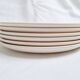 Villeroy & Boch flat plates in peach colour.