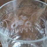 Set of 4 crystal water glasses, Concord model, from Cristallerie Theresienthal