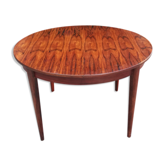 Extendable rosewood round table 1960