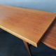 Teak metamorphic coffee tables and tray Johannes Andersen for Trioh, 1960s