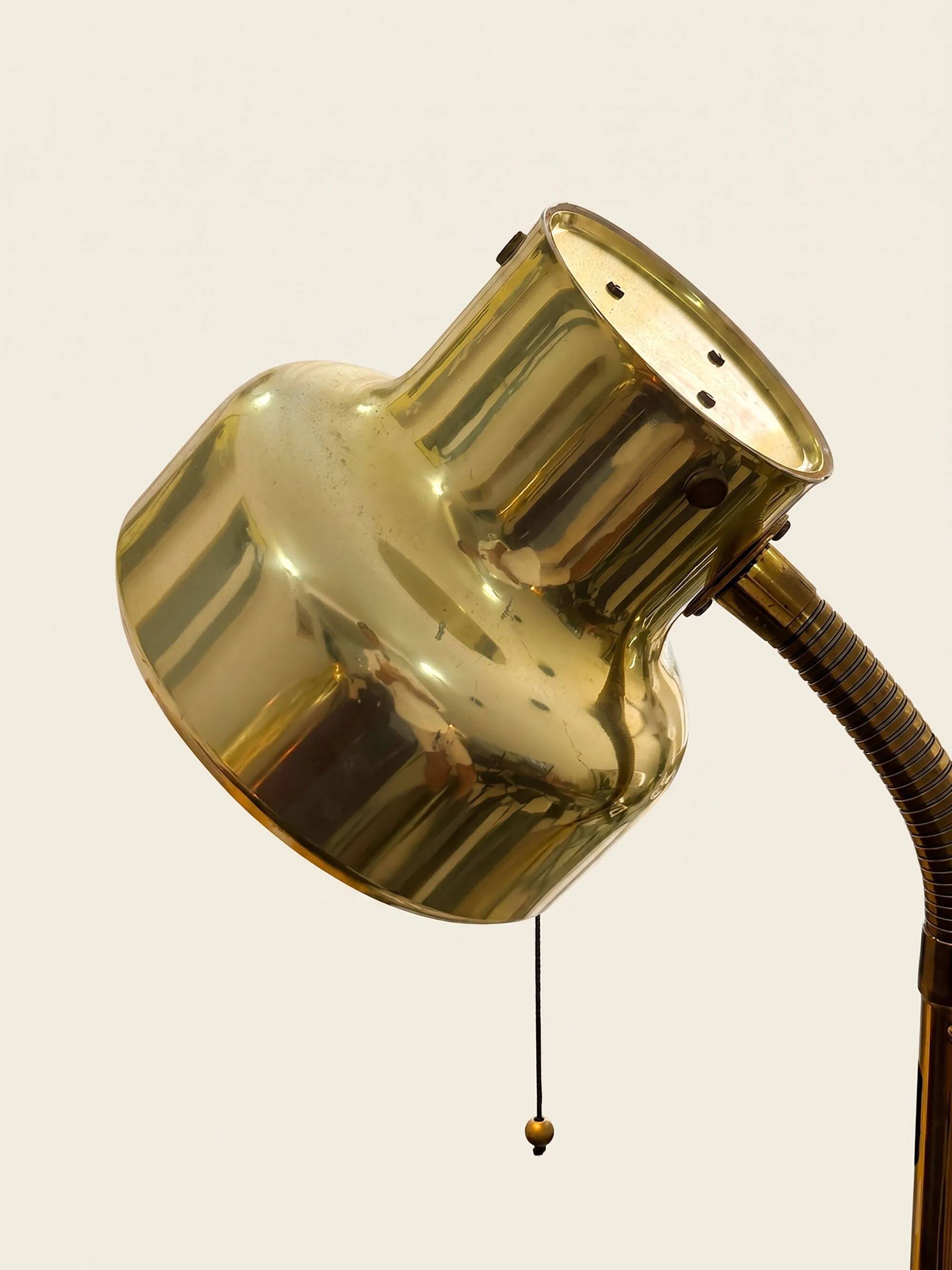 Anders Pehrson – Bumling floor lamp in brass, second half of the 20th century