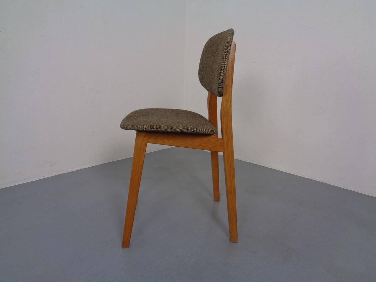 Set of Beech Chair & Stool, 1960s