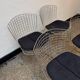 Chrome-plated side chairs by Harry Bertoia for Knoll, 1970s, set of 4