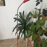 Lampadaire articulé rouge