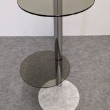 Space age side table or end table, France circa 1970.