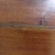 Antique wooden bedside table