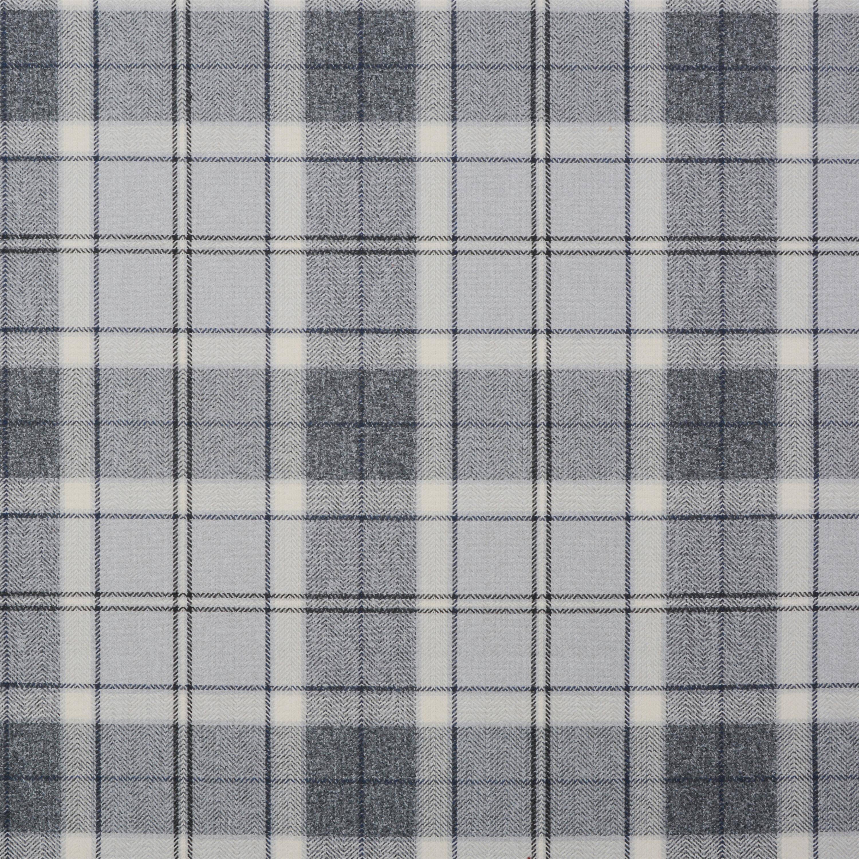 Classic Scottish chair in red burgundy tartan pattern, mid-century, Europe, 1960s.