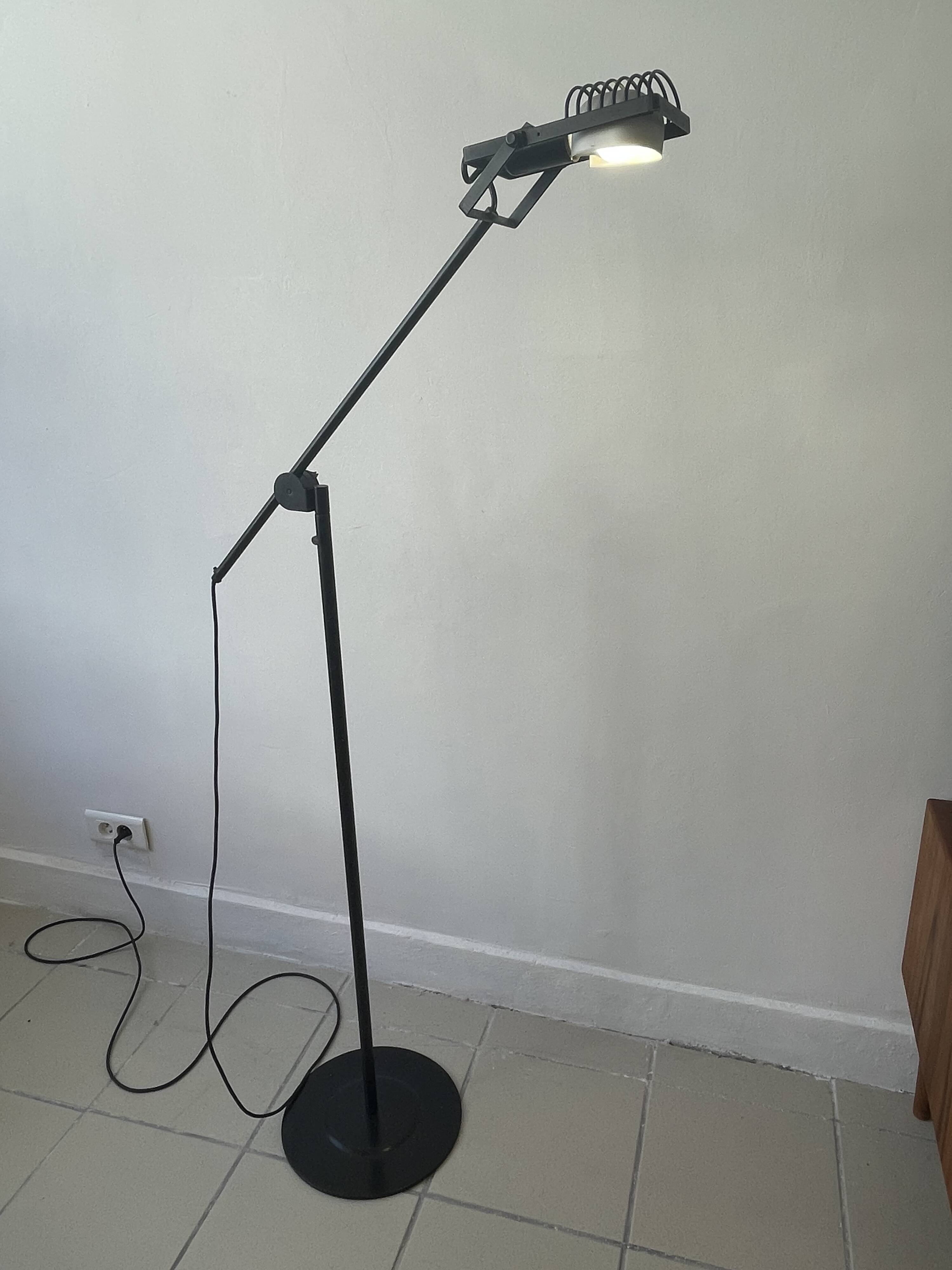 Metal floor lamp by Ernesto Gismondi for Artemide, 1970