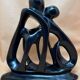 Soapstone statue representing the family, African art