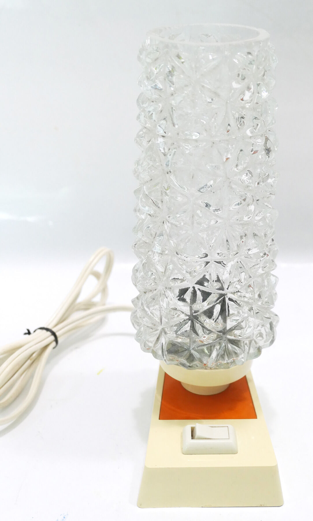 Trio of vintage bedside lamps 1960s-70s